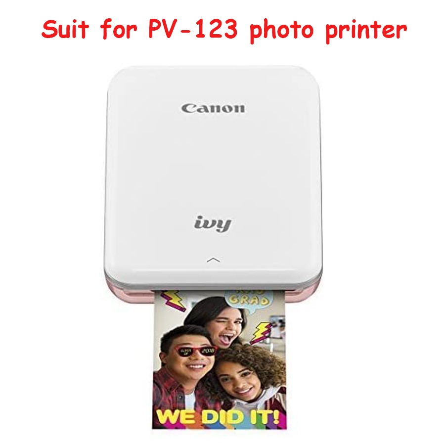 CANON Set 20 / 40 Tấm Giấy In Ảnh Tự Dính 2x3 inch  zp 2030 5x7.6 cm Bằng Pvc 123 mini