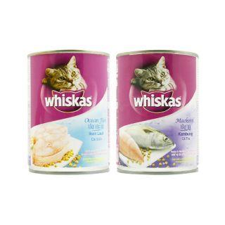 PATE WHISKAS DẠNG LON CHO MÈO 400G