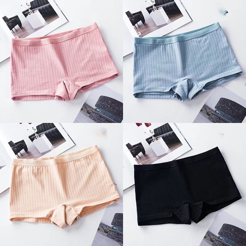 Quần lót boxer nữ Zxyouping vải cotton mỏng chống vi khuẩn thời trang mùa hè