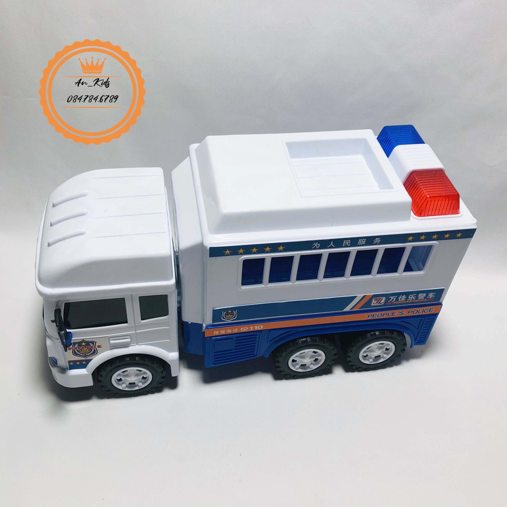 Xe Cảnh Sát Đồ Chơi Chạy Đà Loại Siêu To Các Bé Trai An Kids