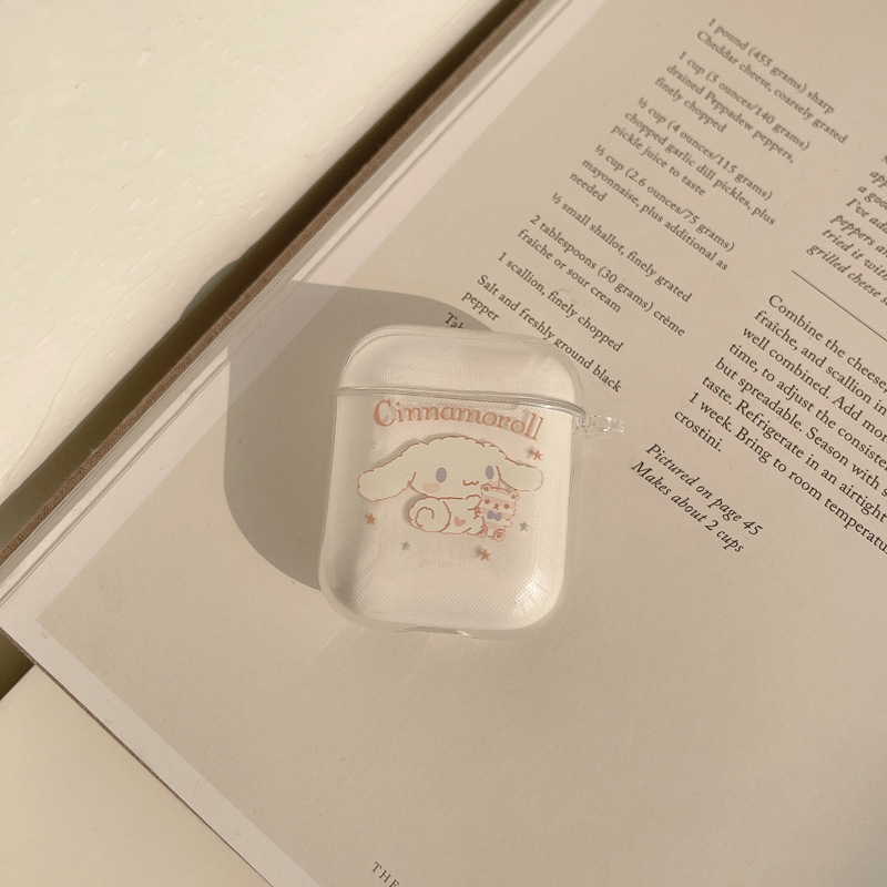 Vỏ Bảo Vệ Hộp Sạc Tai Nghe Airpods 1/2 Siêu Đáng Yêu Bằng Silicon  airpods pro-Dinuo Dinuo case