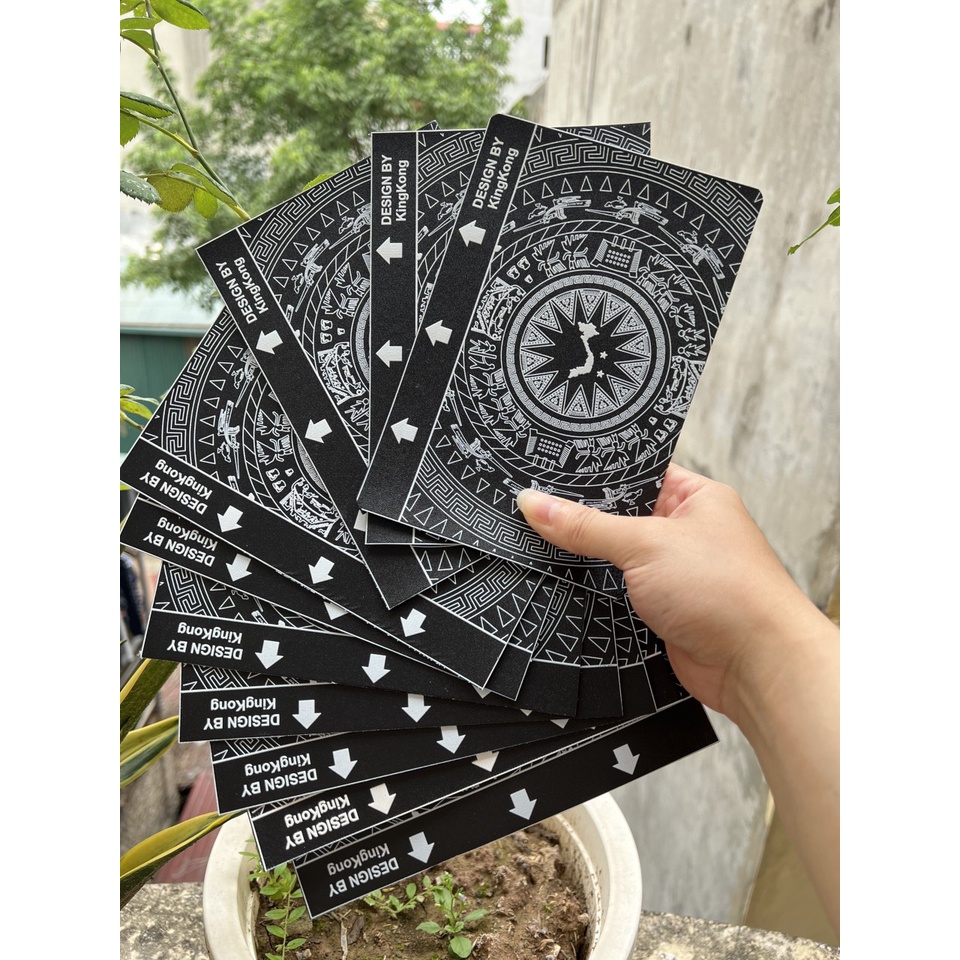 Dán skin mặt lưng trống đồng vân nổi 3D - mặt lưng kim tuyến in logo Xiaomi Redmi Note 10 10S Note 10 Pro K40 Poco F3 ..