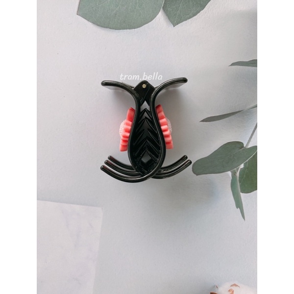 Kẹp tóc càng cua 5 răng hoa cúc kẹp tóc hoa cúc