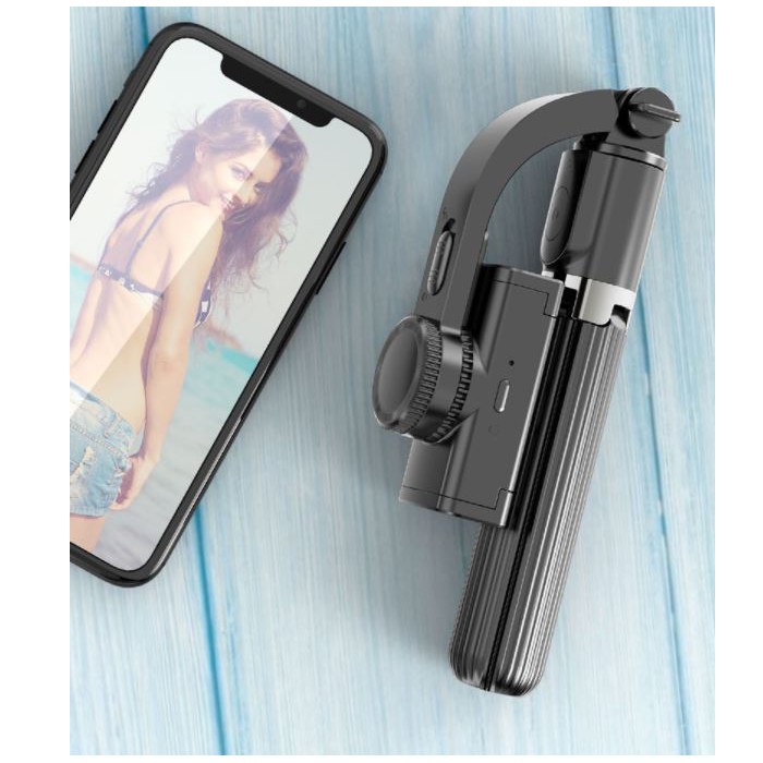 【Bh 1 ĐỔI 1】Tay Cầm Chống Rung Điện Tử Gimbal L08 Có Bluetooth - Gimbal Điện Thoại Chống Rung - Có Chân Đỡ Tự Đứng-NBL08 | BigBuy360 - bigbuy360.vn