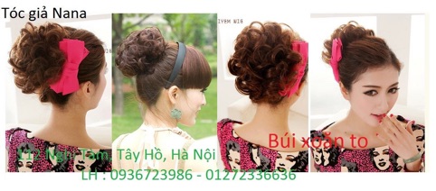 Búi cao sang chảnh hè mát rượi ^^