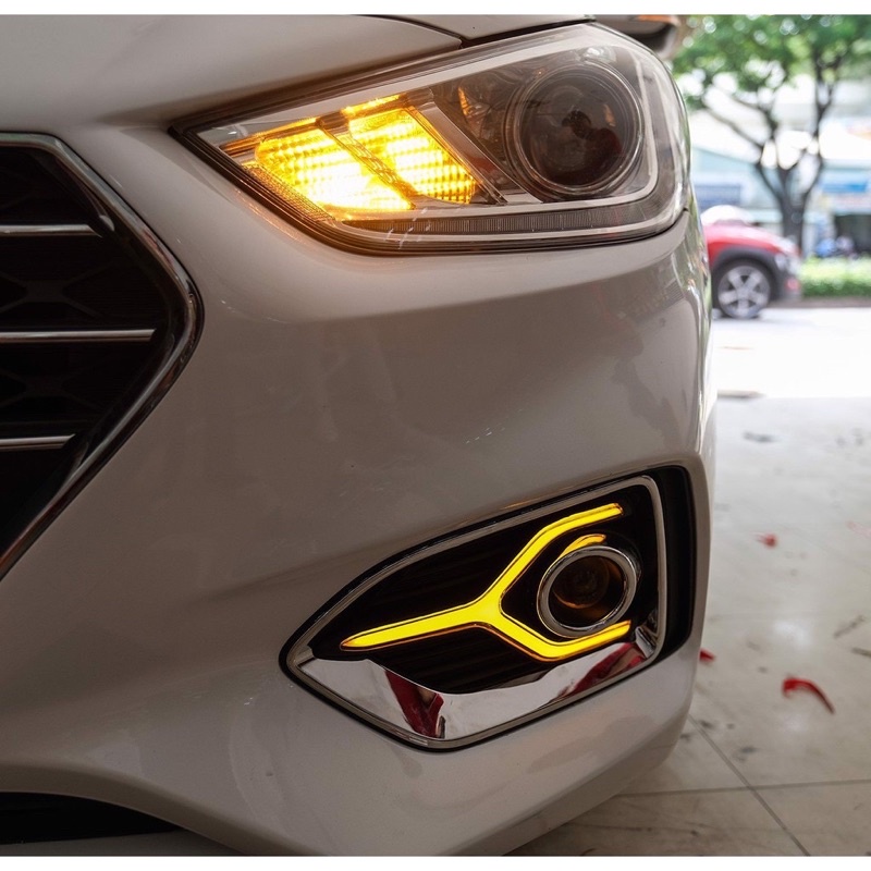 Led Gầm Trước + Sau Xe Hyundai Accent 2018 2019 2020