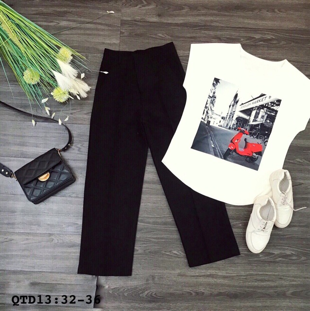 Quần ống rộng dài 94cm khoá sườn form bigsize | BigBuy360 - bigbuy360.vn