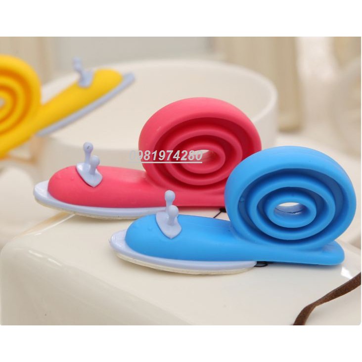 Bộ 3 khóa chặn cửa ốc sên chống kẹp tay cho bé