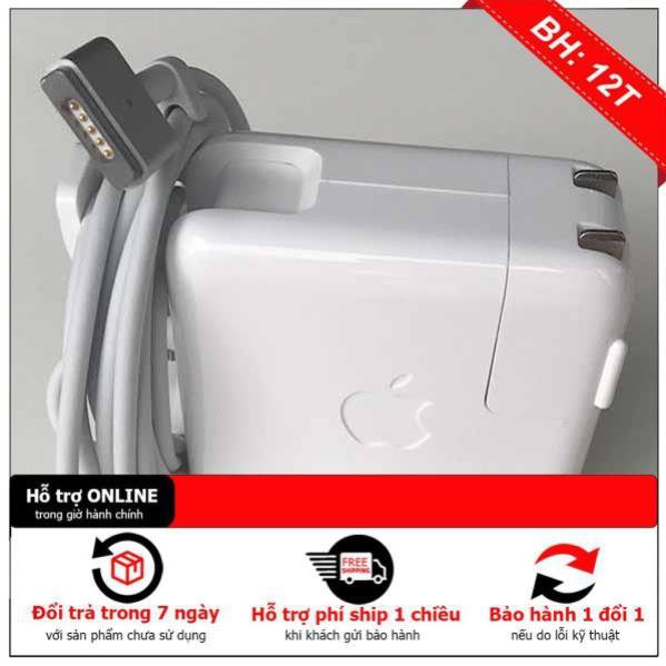 [BH12TH] SẠC ZIN DÙNG CHO MACBOOK AIR 11&quot; 13&quot; 2012 2013 2014 2015 2016 2017 45W MS2 ZIN