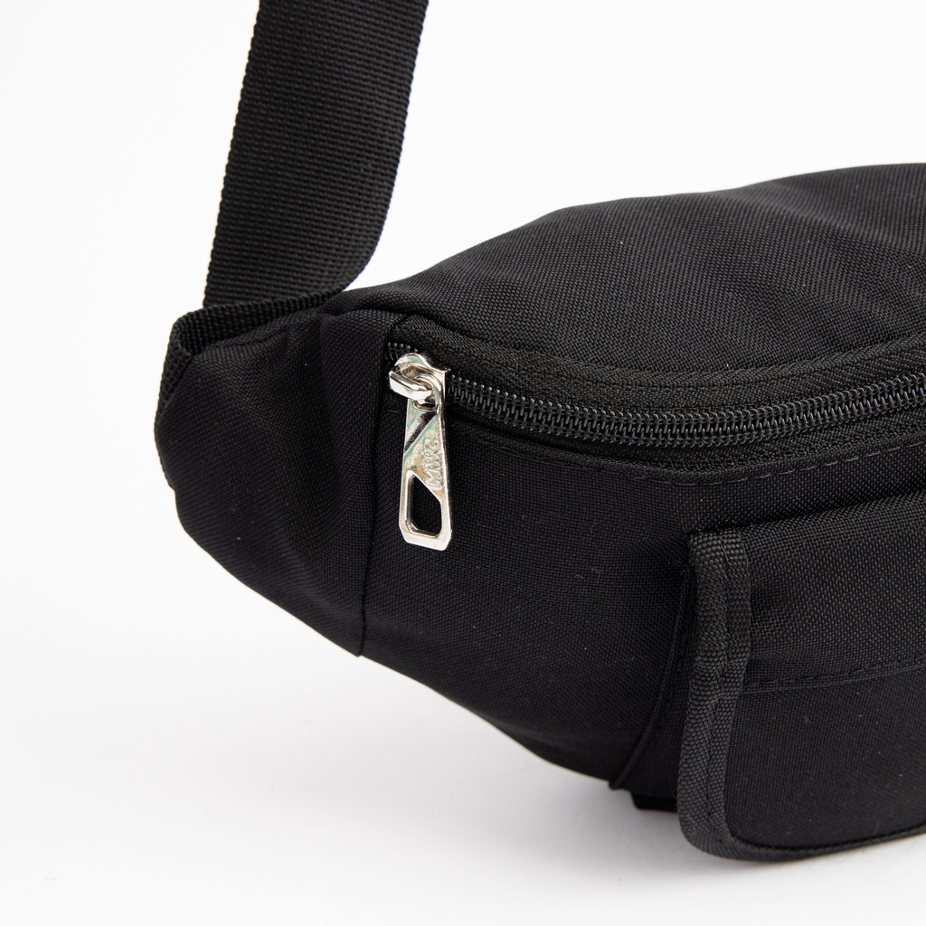 Túi Đeo Chéo MWC 0818 - Túi Đeo Hông Trơn 2 Ngăn Túi Vải Canvas Thời Trang Nam Nữ