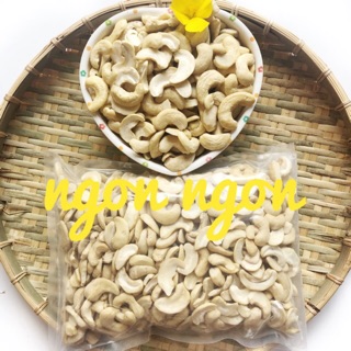 Hạt điều tươi loại vỡ - Hút chân không, nấu sữa, làm bánh