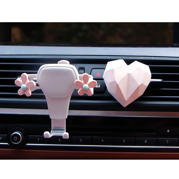 Giá đỡ điện thoại kẹp cửa gió điều hòa ô tô, Kẹp điện thoại để xe hơi | BigBuy360 - bigbuy360.vn