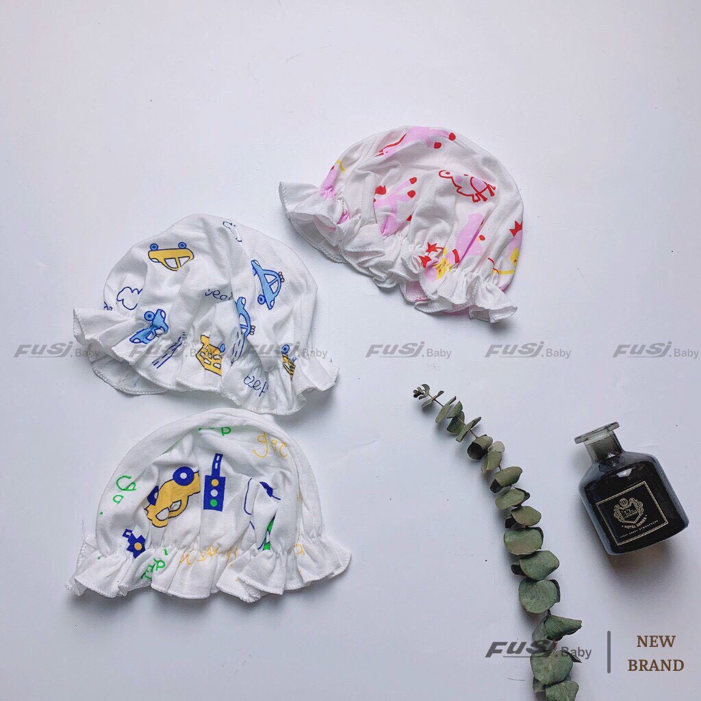 🌟 Mũ cho bé gái sơ sinh mũ bèo xinh xắn đáng yêu cho bé | 0-6Kg |🍀