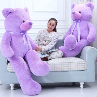 Gấu Bông Teddy Màu Tím Cỡ Lớn 1.6m