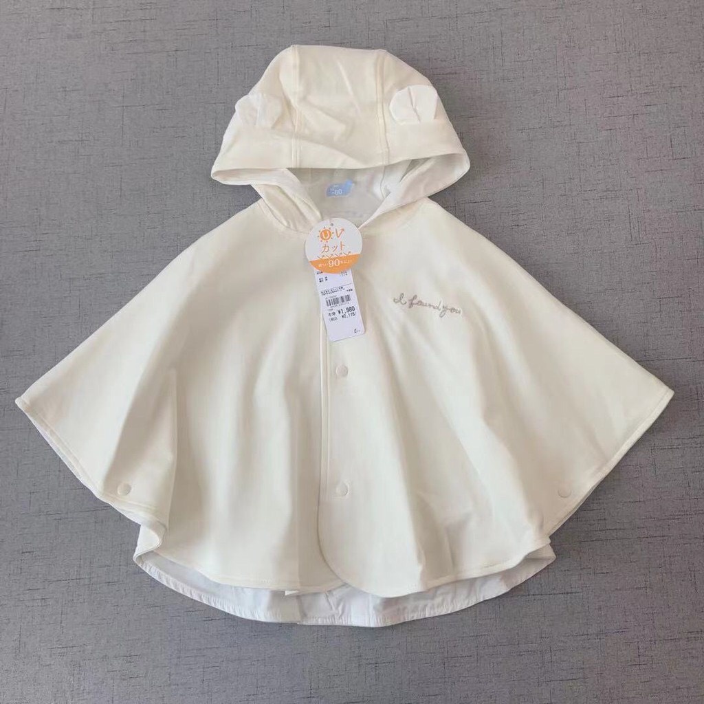 Áo khoác chống nắng 2 lớp cho bé trai, bé gái, chất cotton umi thoáng mát- Vincent Shop