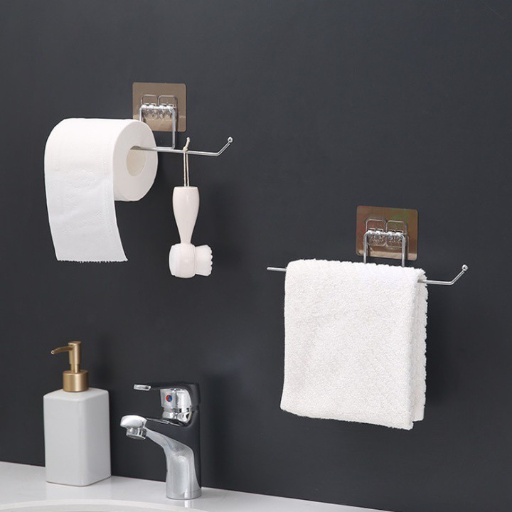 Móc Thép Không Gỉ Treo Tường Đa Năng