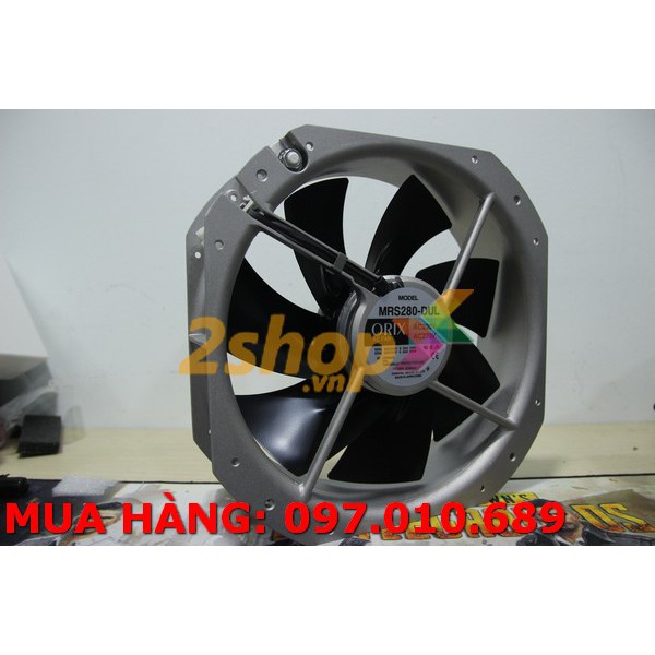 QUẠT HÚT, QUẠT TẢN NHIỆT AC 28CM 230V ORIX MRS280-DUL 280X280X80MM 220V