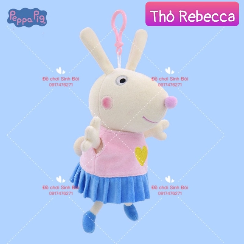 Thú bông các nhân vật heo peppa - 1 con ngẫu nhiên