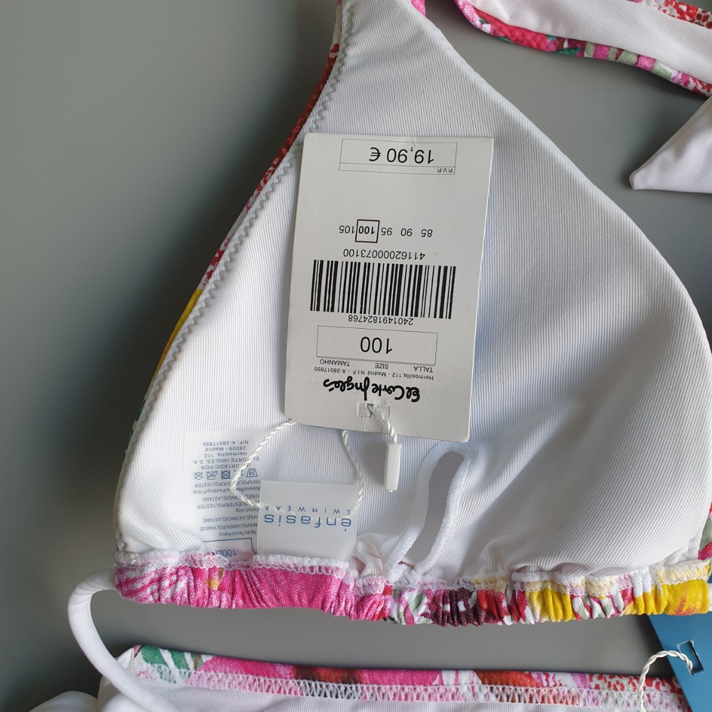 Bộ bơi hai mảnh hoa lá En fasis xuất khẩu Ý