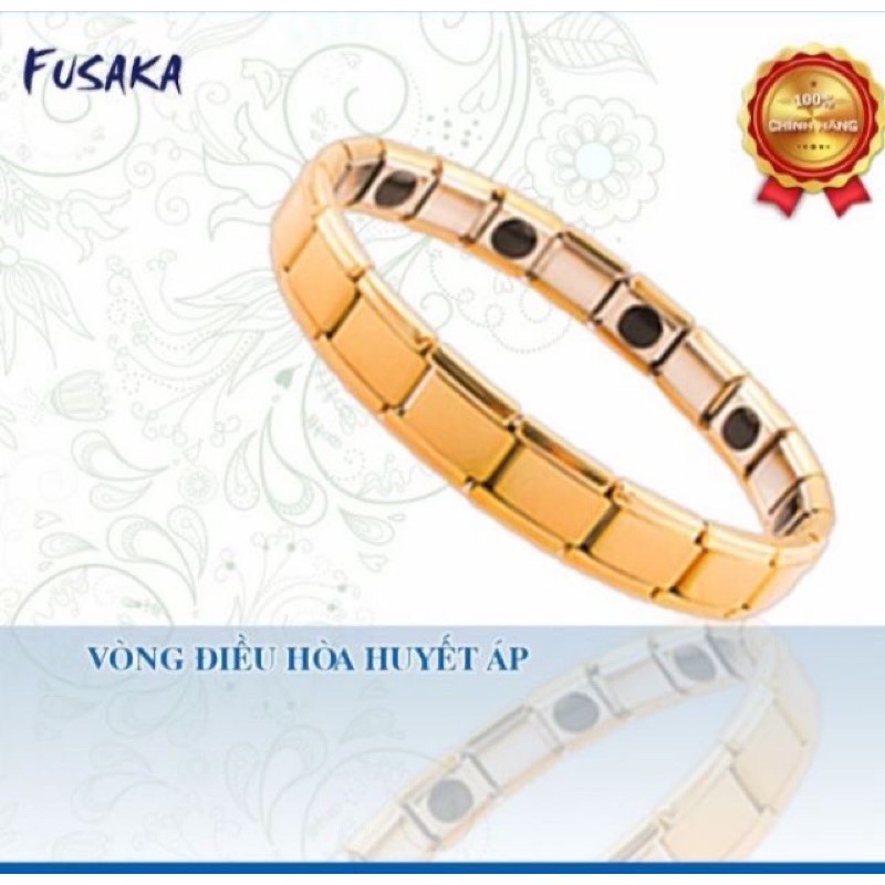 Vòng Điều Hòa Huyết Áp FUSAKA Nhật Bản - Cam Kết Hàng Chính Hãng, BH 2 năm