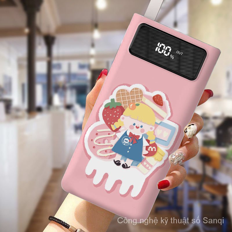 Pin sạc dự phòng nhỏ gọn sạc nhanh siêu bền dung lượng lớn 50000Mah/ 40000ma/ 30000ma dành cho sinh viên