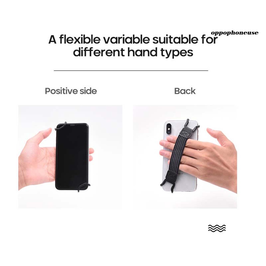 Dây đeo co giãn siêu mỏng chống trượt/ chống rơi dành cho điện thoại