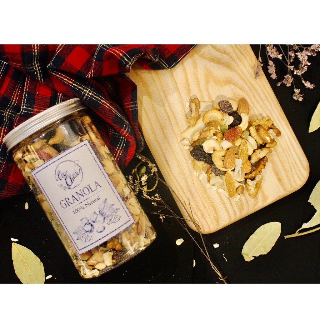 GRANOLA MIX 9 siêu hạt dinh dưỡng EAT CLEAN - 300gr/500gr