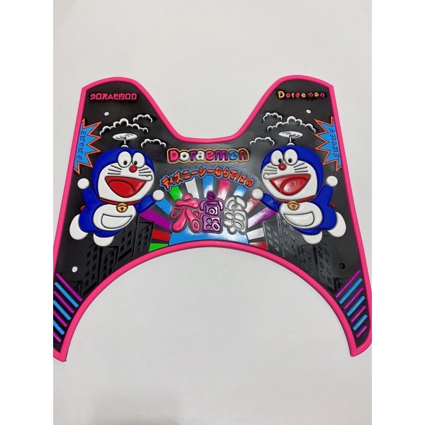Thảm xe Scoopy hình Doreamon Stitch, thảm để chân xe máy, thảm lót sàn xe Scoopy