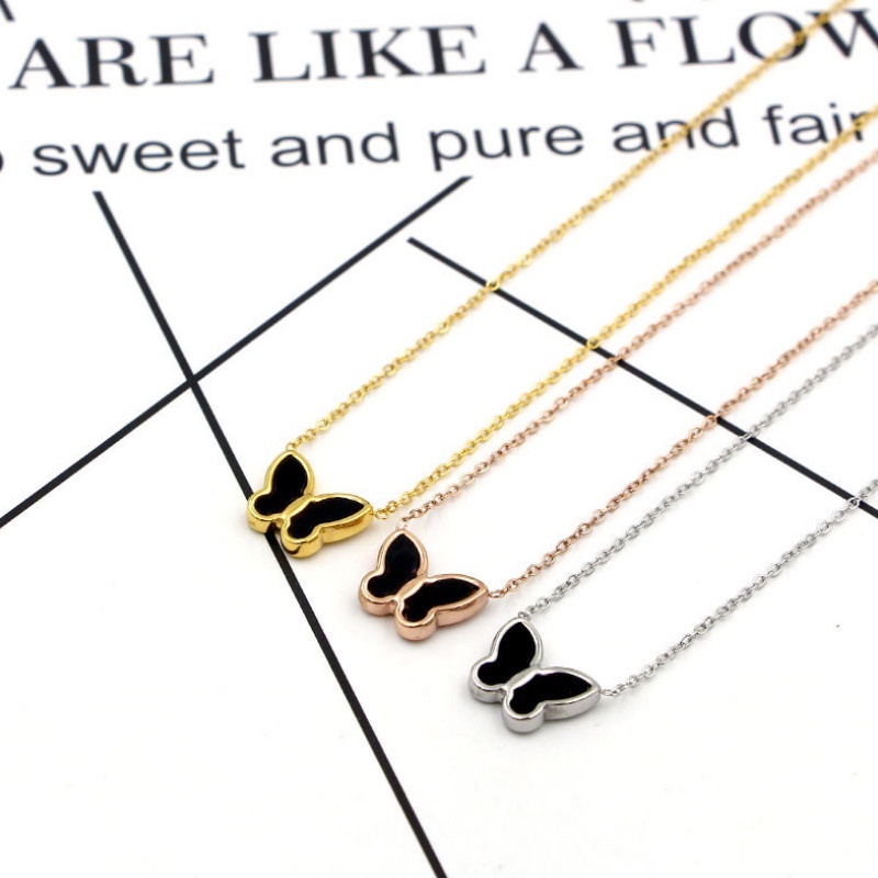 Dây Chuyền Bướm Titan Ko Han Rỉ TT 3818