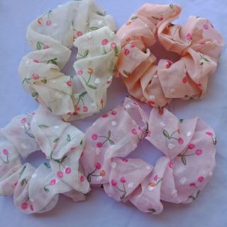 Cột tóc vải Scrunchies. ❤❤❤❤