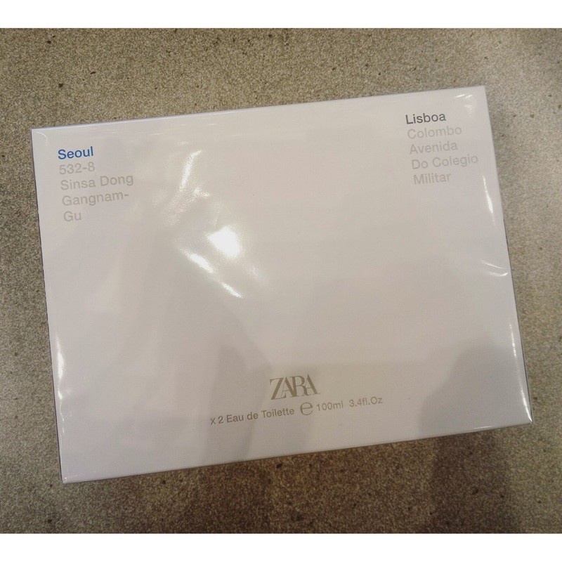 SET 2 CHAI ZARA MAN LISBOA VÀ SEOUL 100ml | BigBuy360 - bigbuy360.vn