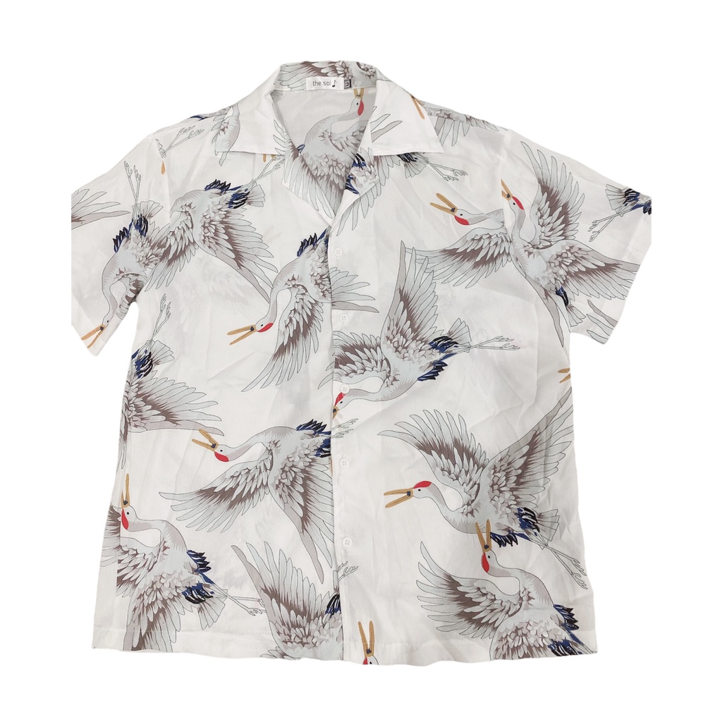 Sơ mi Nam họa tiết Cuban Shirt