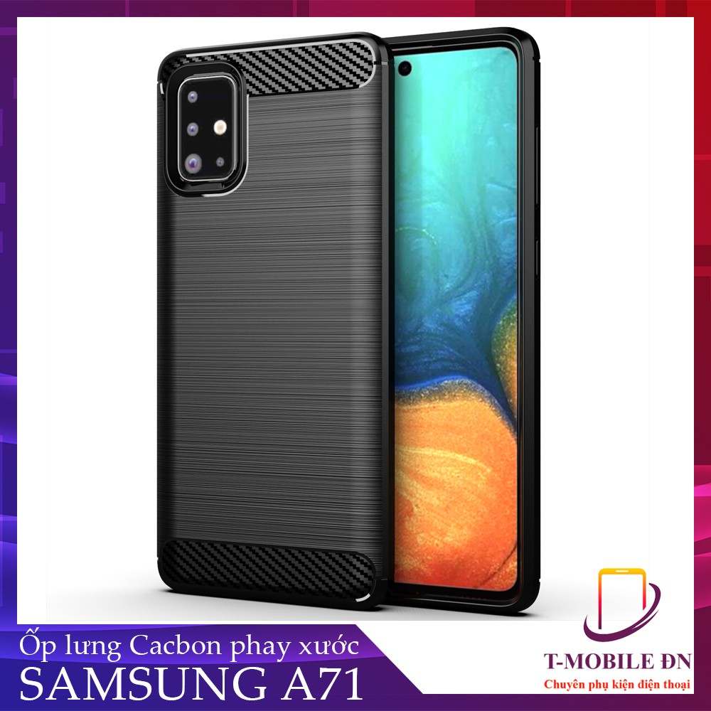 Ốp lưng Samsung A12 A01 A11 A21S A31 A51 A71 dẻo phay xước chống sốc chống vân tay