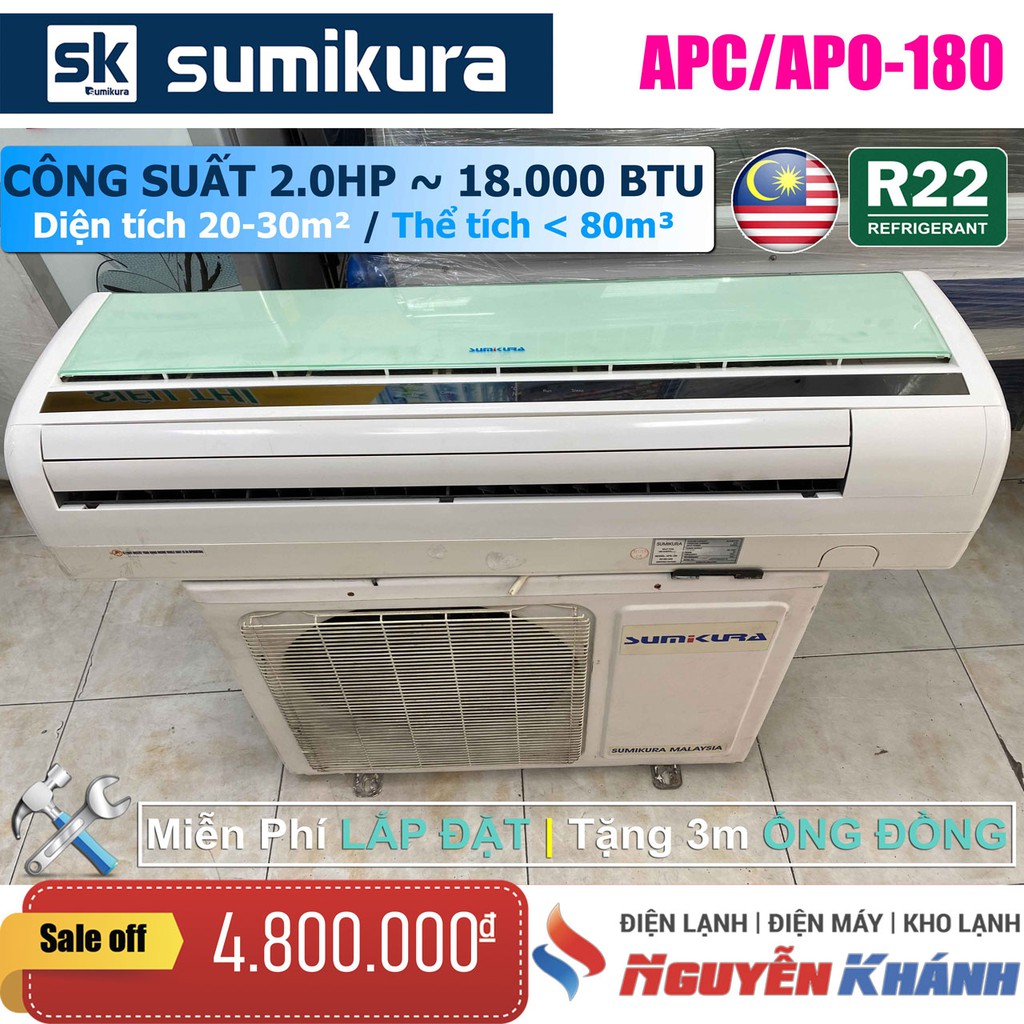 Máy lạnh Sumikura APS/APO-180 (2.0Hp)