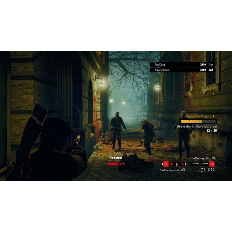 Băng chơi game Nintendo Switch: Zombie Army 4 Dead War