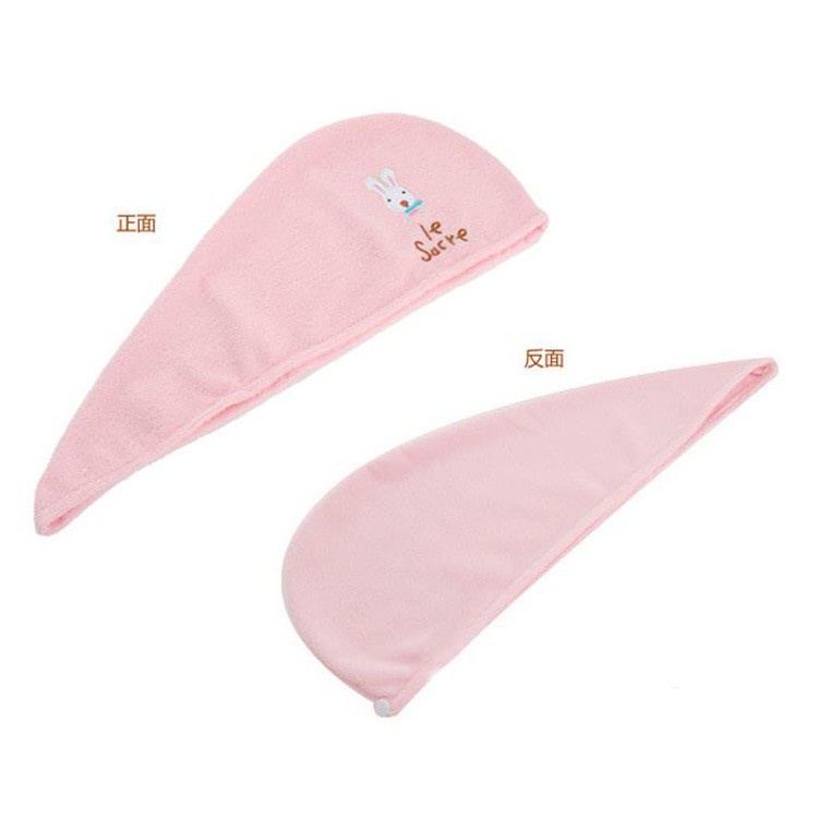 Mũ Trùm Tóc / Khăn Tắm Mật Độ Cao Thấm Hút Nước Tốt Tiện Dụng Mang Theo Du Lịch / Spa