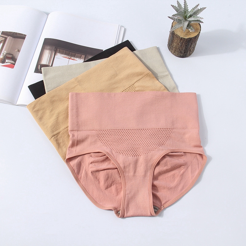 Japan Honeycomb Warm Palace Panties,High Waist Seamless Shaper,Women Slimming Tummy Control Panties | BigBuy360 - bigbuy360.vn