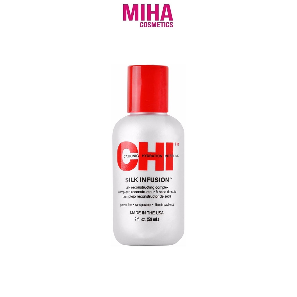 Tinh Dầu Dưỡng Tóc CHI Silk Infusion 59ml USA