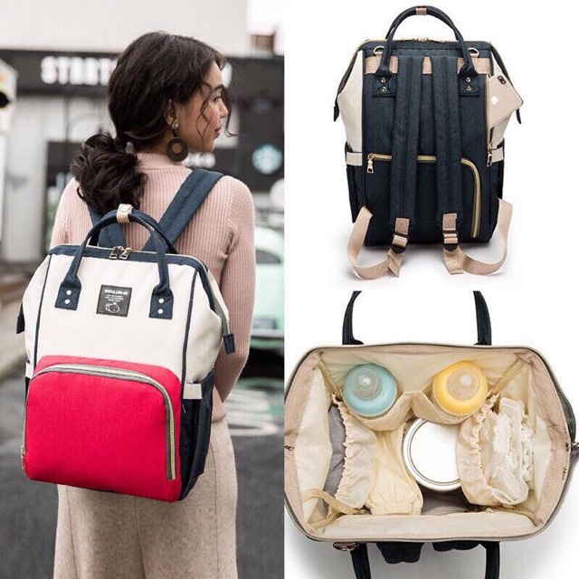 Balo Bỉm Sữa Túi Xách Cho Mẹ Và Bé Tiện Ích Giữ Nhiệt Đựng Đồ Dành Thời Trang Cao Cấp