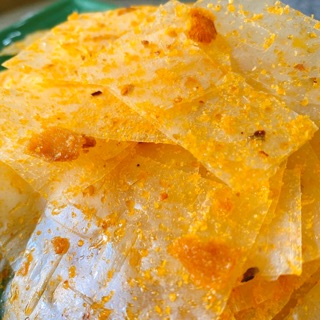 100gr bánh tráng miếng vị tỏi phi