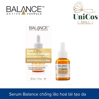 SERUM BALANCE GOLD COLLAGEN REJUVENATING CHỐNG LÃO HOÁ, TÁI TẠO DA 30ML