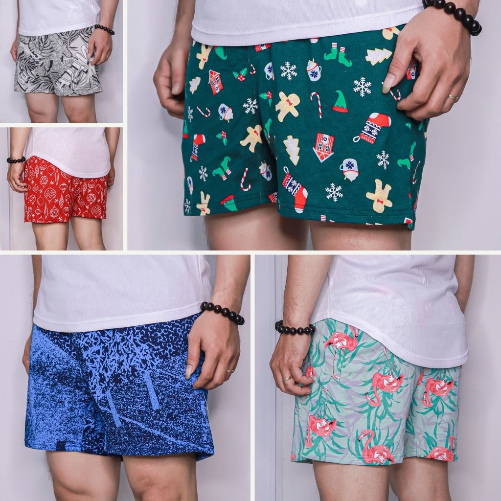 Quần Đùi Thun Nam Mặc Nhà 100% Cotton Mặc Ngủ Ở Nhà Rất Thoải Mái Có Cỡ Bigsize QNNH