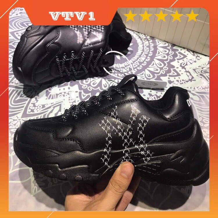 Giày ML B- Hàng đẹp có sẵn Giày thể thao nam nữ đế cao NY trắng