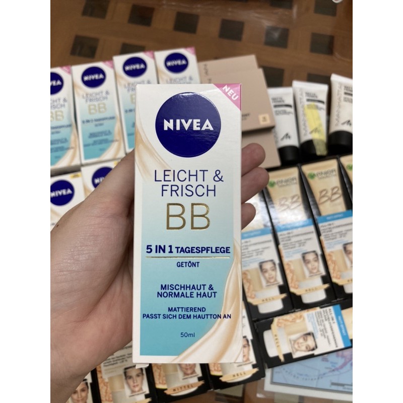 [Nội điạ Đức]Bb Cream Nivea cho da khô và da dầu