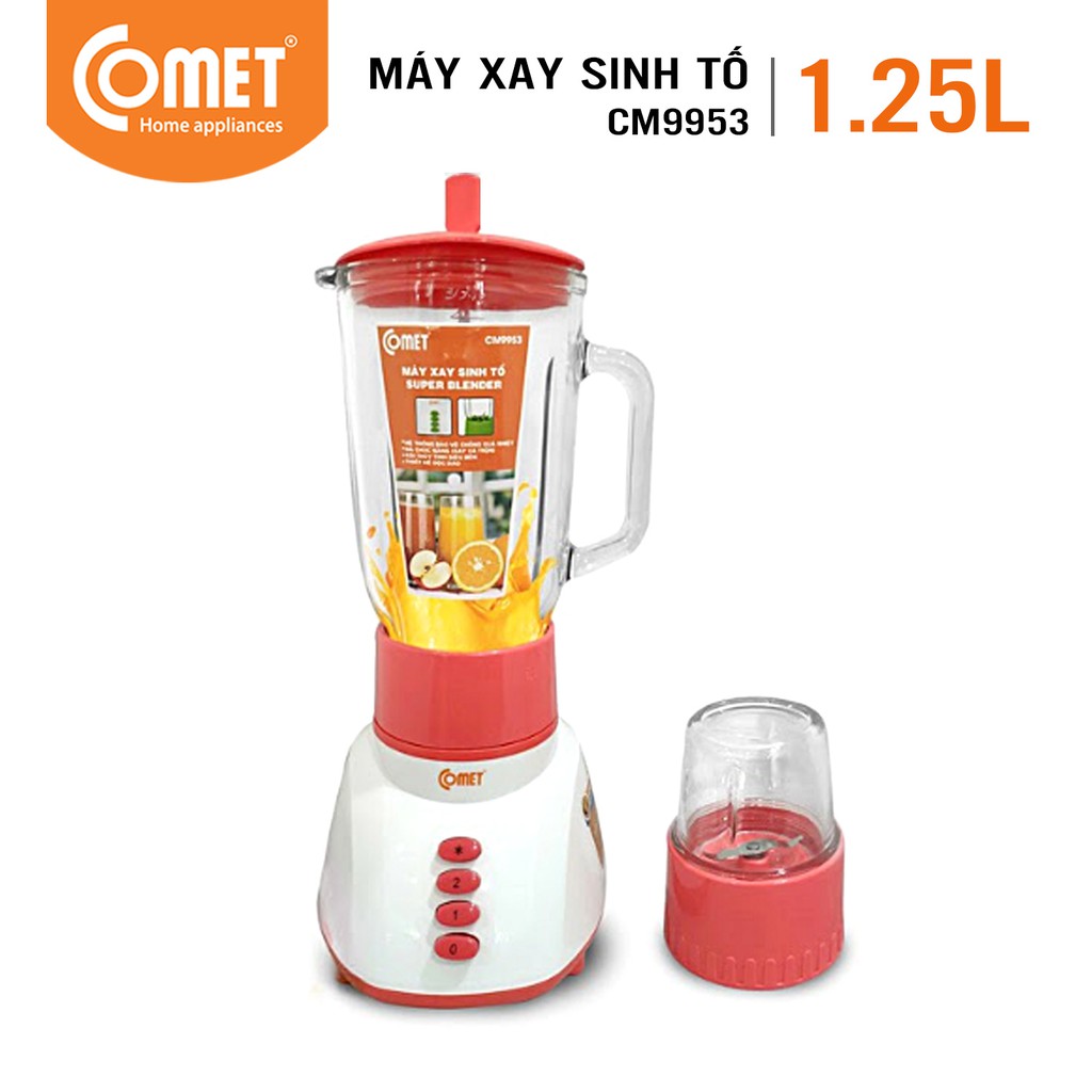 Máy xay sinh tố 1.25L COMET - CM9953