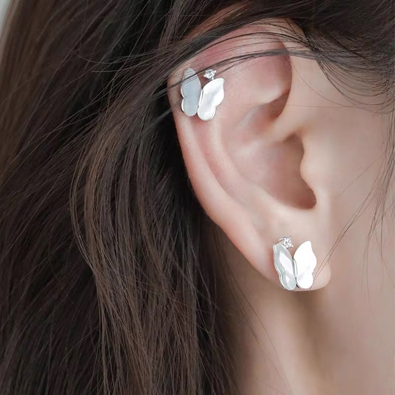 1 đôi bông tai bươm bướm nhiều mẫu xinh xắn