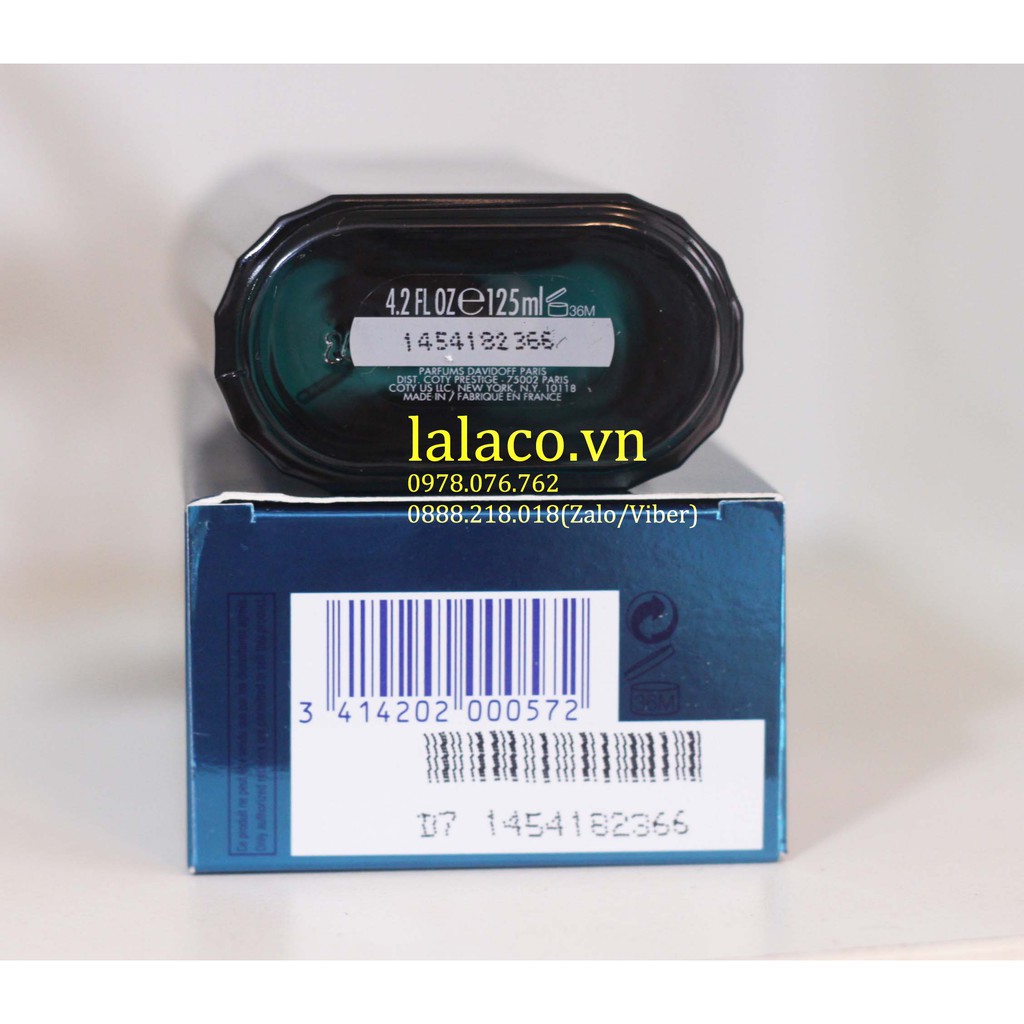 [Mã 1512FMCGSALE1 giảm 10% đơn 250K] Nước Hoa Davidoff Cool Water Men 125ml | BigBuy360 - bigbuy360.vn