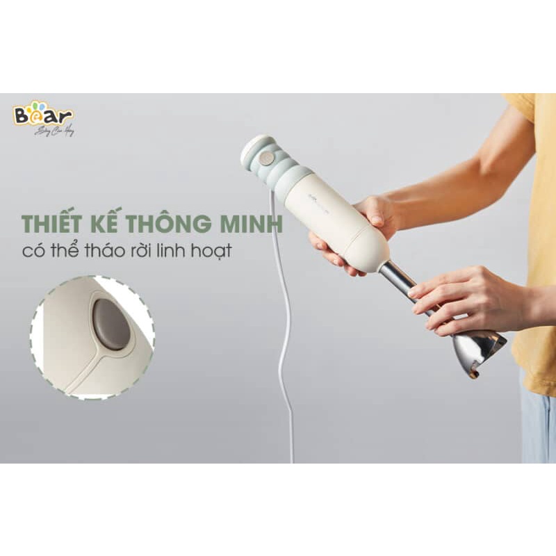 Máy Xay Cầm Tay Đa Năng Xay Ăn Dặm, Xay Cháo, Đánh Trứng Cầm Tay Tiện Lợi - JBQ-B50E1 - Bản Quốc Tế