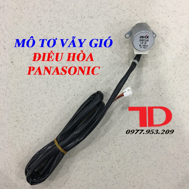Motor PANASONIC, Motor vẫy gió điều hòa PANASONIC, Mô Tơ