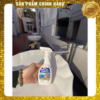 Dung dịch tẩy rửa cặn canxi vách kính, vòi sen inox ,tẩy chậu rửa mặt 300ml